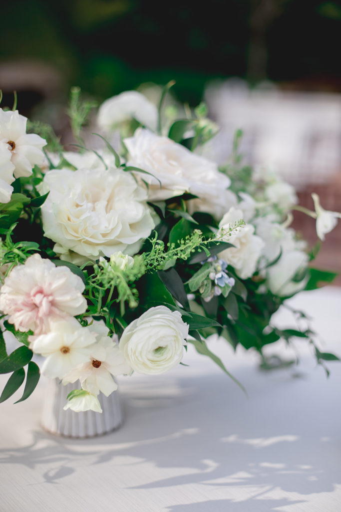 Floral arrangement from Birmingham wedding vendor and planner bk wed